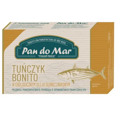 Pan Do Mar Tu�czyk bonito w oleju s�onecznikowym 120 g