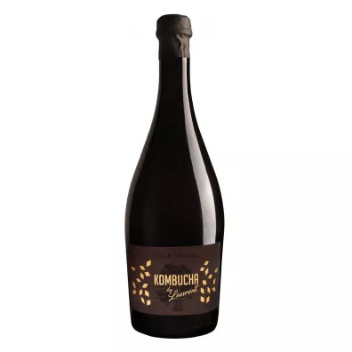 Kombucha By Laurent Kombucha szampa�ska na p�atkach d�bu o smaku czekoladowym 750 ml Bio