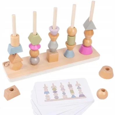 Uk�adanka drewniana Montessori Maksik