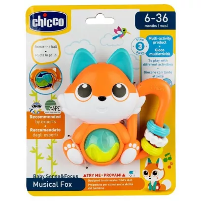Grzechotka lisek Chicco