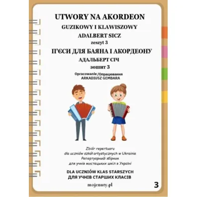 Utwory na akordeon z.3 - Adalbert Sicz