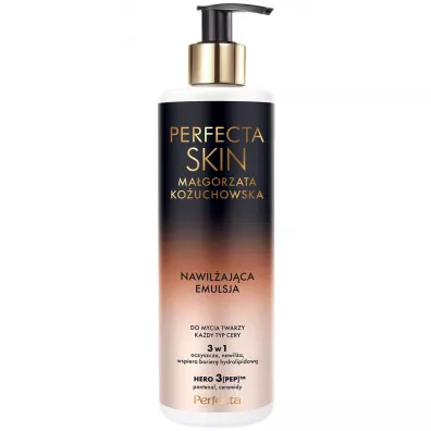 Perfecta Skin Ma�gorzata Ko�uchowska emulsja do mycia twarzy z peptydami erytrytolem i prebiotykiem 300 ml