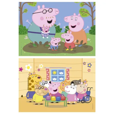 Puzzle 2x48 �winka Peppa 113787 Educa