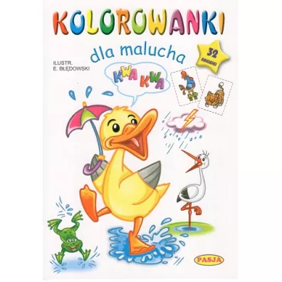 Kwa kwa kolorowanki dla malucha - Ernest B��dowski