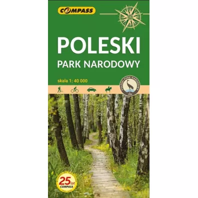 Mapa turystyczna Poleski Park Narodowy 1:40 000