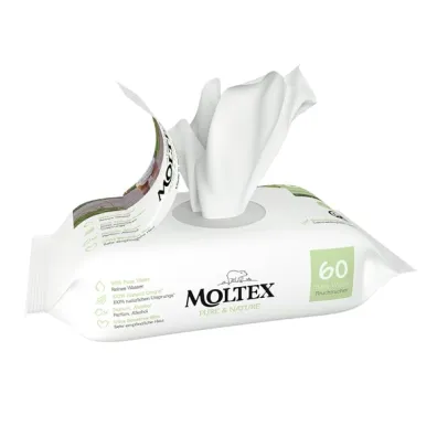 Moltex Ekologiczne chusteczki nawil�ane 60 szt.