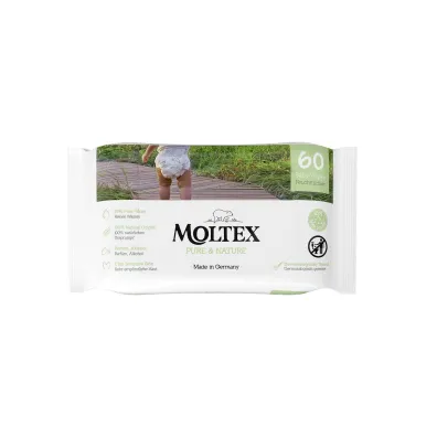 Moltex Ekologiczne chusteczki nawil�ane 60 szt.
