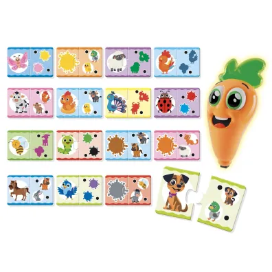 Puzzle Lisciani Carotina Baby Windowbox farma 304-107308