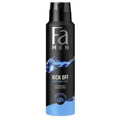 Fa Men Kick-off 48h Dezodorant w sprayu o od�wie�aj�cym zapachu 150 ml