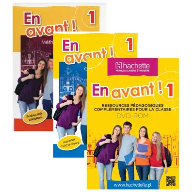 En Avant! 1. Podr�cznik wieloletni, zeszyt �wicze� i materia�y dydaktyczne do j�zyka francuskiego dla szko�y podstawowej - Fabienne Gallon, Gabrielle Robein, Sylvain Capelli, Gabriela  Ha�at