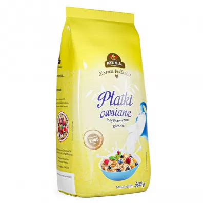 Pzz Patki owsiane byskawiczne grskie 500 g