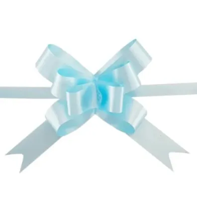 Wst��ka �ci�gana kokarda 5 cm mix kolor�w W 5 10szt w opakowaniu
