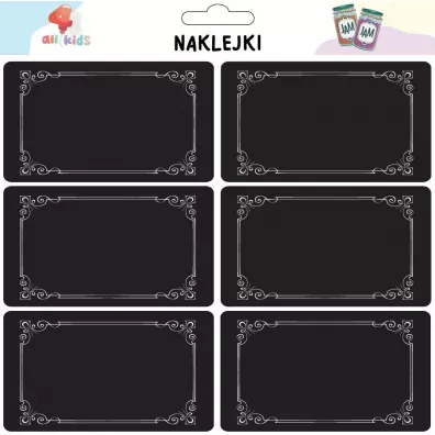All4Kids Naklejki na przetwory