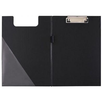 D.rect Deska A5 PVC z klipem i okładką czarna