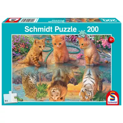 Puzzle 200 el. Kiedy dorosn�... Schmidt