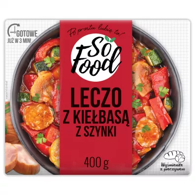 So Food Leczo z kiebas z szynki 400 g
