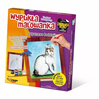 Wypuka Malowanka Koty - Japanese Bobtail Mirage Hobby
