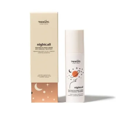 Resibo Nightcall regeneruj�cy krem do twarzy z efektem subtelnej opalenizny 50 ml
