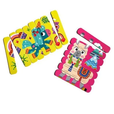 Puzzle sticks 16 el. Cute Roter Kafer