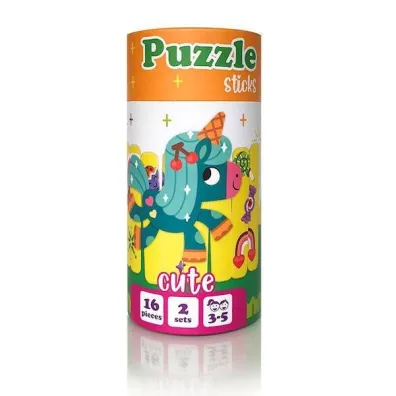 Puzzle sticks 16 el. Cute Roter Kafer