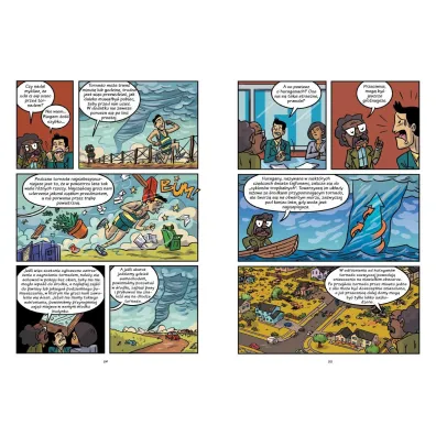 Naukomiks Zwariowana pogoda - burze, meteorologia i klimat