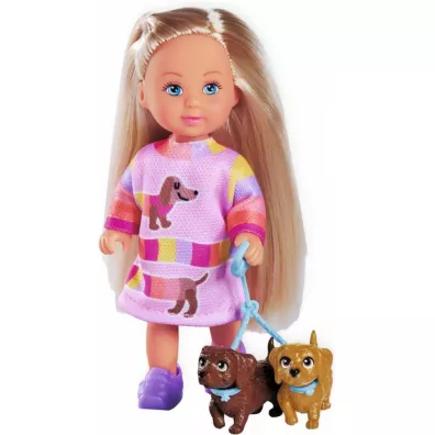 EL Evi z pieskami na spacerze Simba