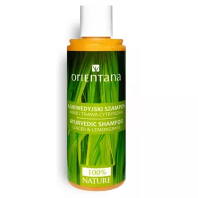 Orientana Ajurwedyjski szampon do w�os�w imbir i trawa cytrynowa 210 ml