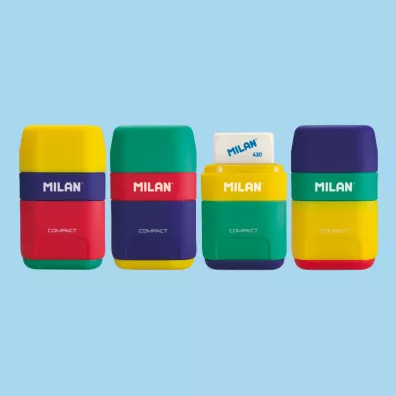 Milan Temper�wko-gumka Compact Mix + 2 gumki 430