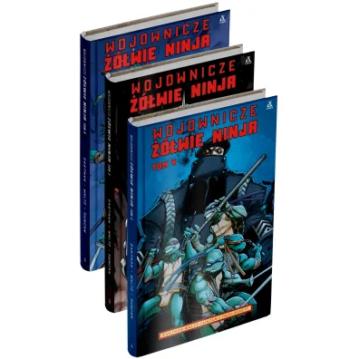 Pakiet Wojownicze ��wie Ninja. Tomy 4-6 - Dan Duncan, Kevin B. Eastman, Tom  Waltz