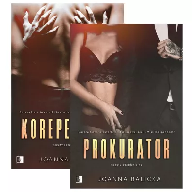 Pakiet Regu�a po��dania. Tomy 1-2: Korepetytor, Prokurator - Joanna Balicka