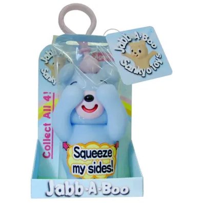 Piesek niebieski do �ciskania Jabber Ball