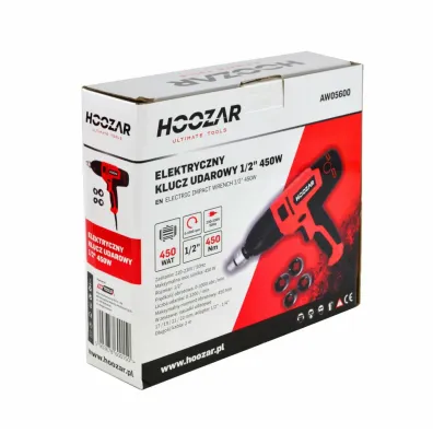 Hoozar Klucz elektryczny udarowy 1/2"450w