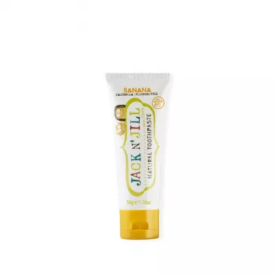 Jack Njill Naturalna Pasta do zbw, organiczny banan i Xylitol 50 g