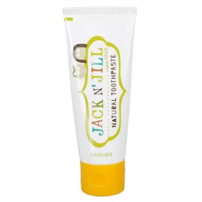 Jack Njill Naturalna Pasta do zbw, organiczny banan i Xylitol 50 g
