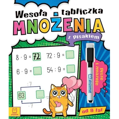 KSIAZECZKA EDUK 205X240 WESOLA TABL MNOZENIA PIS - Agnieszka Bator