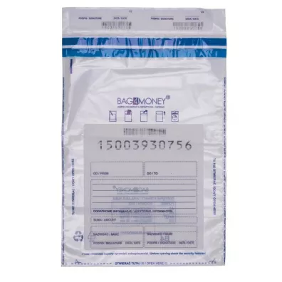 Koperta bezpieczna transparentna 37x27cm 50szt