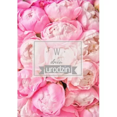 Trend Kartka okoliczno�ciowa Urodziny TS97