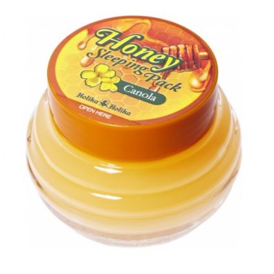 Holika Holika Honey Sleeping Pack caonocna maseczka nawilajco-kojca z du zawartoci miodu i oleju Canola 90 ml