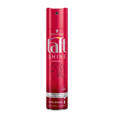 Taft Lakier do w�os�w Shine Czerwony Ultra Strong 4 250 ml