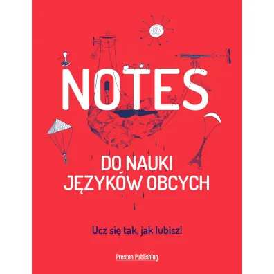 Notes do nauki j�zyk�w obcych czerwony