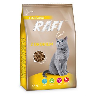 Rafi Karma sucha dla kotów z drobiem 1.4 kg
