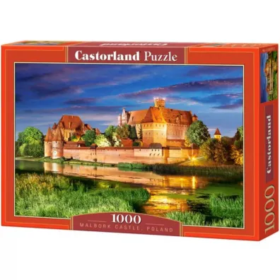 Puzzle 1000 el. Zamek w Malborku Polska Castorland