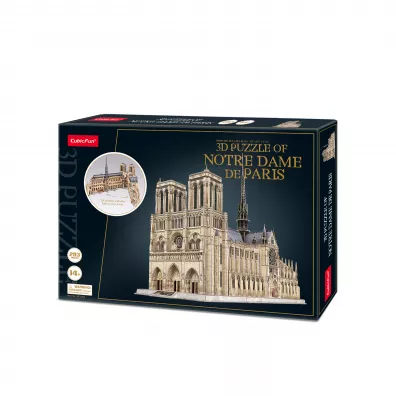 Puzzle 3D 293 el. Notre Dame de Paris Cubic Fun