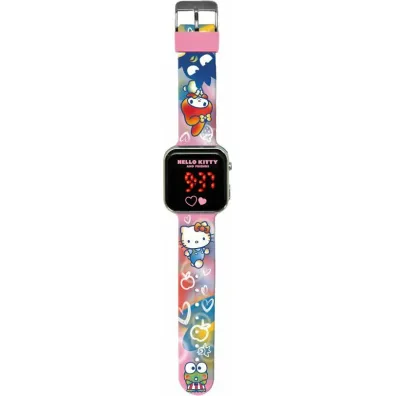 Zegarek LED z kalendarzem Hello Kitty HK50151