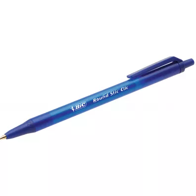 Bic D�ugopis Round Stic Clic niebieski 1.0 mm