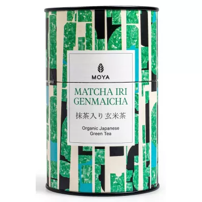 Moya Matcha Herbata zielona Matcha Iri Genmaicha japo�ska 60 g Bio