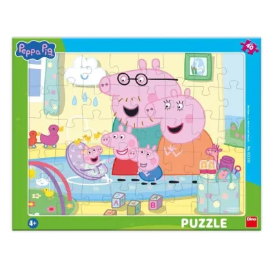 Puzzle ramkowe �winka Peppa Rodzina 40el Dino Toys