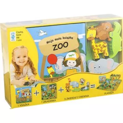 Zestaw aktywizuj�cy Moja ma�a ksi��ka  ZOO. Czytaj, baw si� i ucz