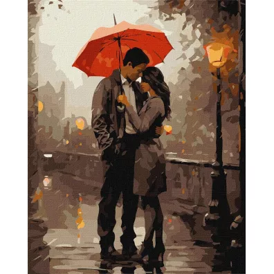 Ideyka Malowanie po numerach - Harmonia kochank�w 40x50cm