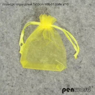 Woreczki organzowe te 7x10cm